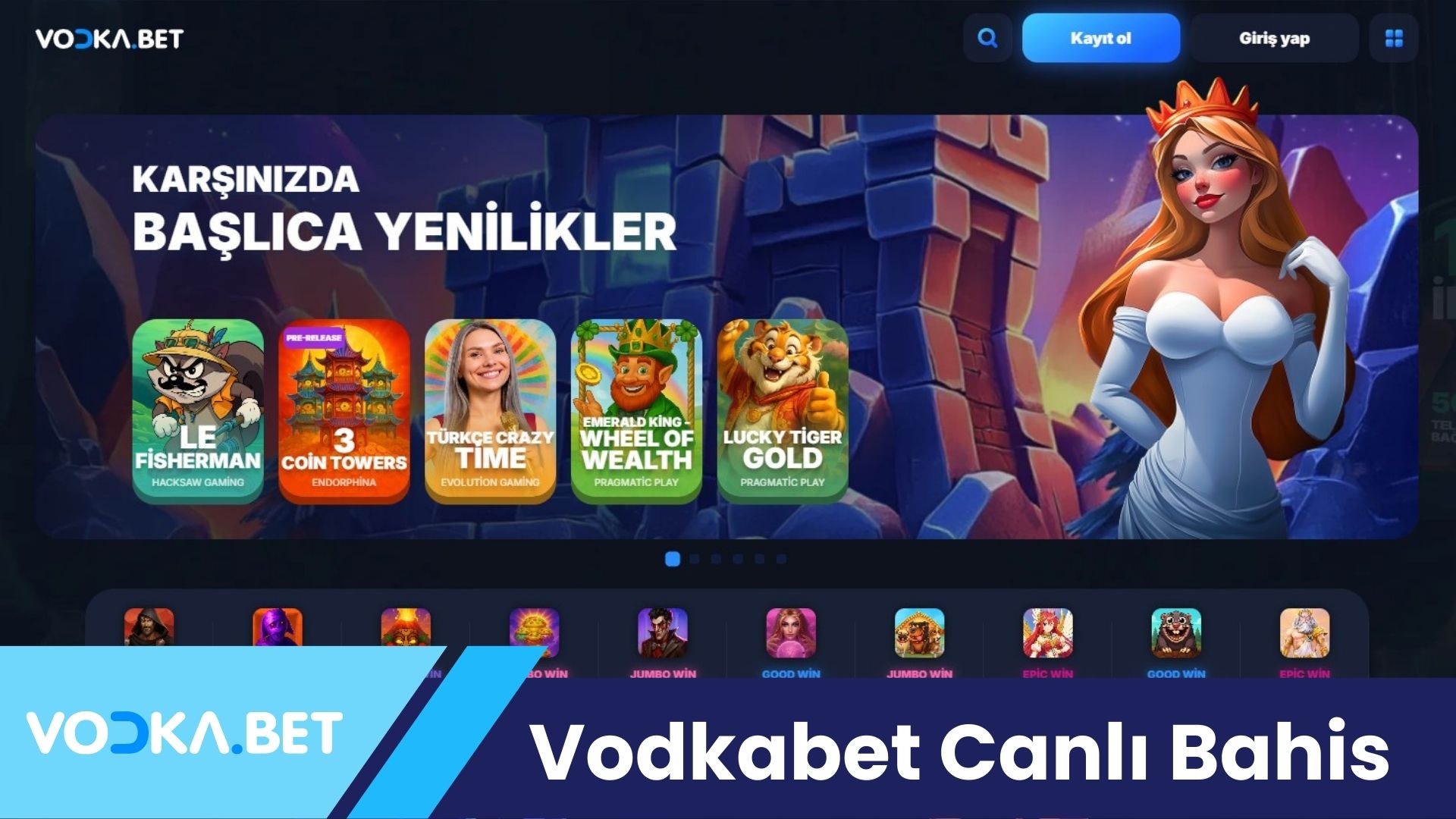 Vodkabet Canlı Bahis